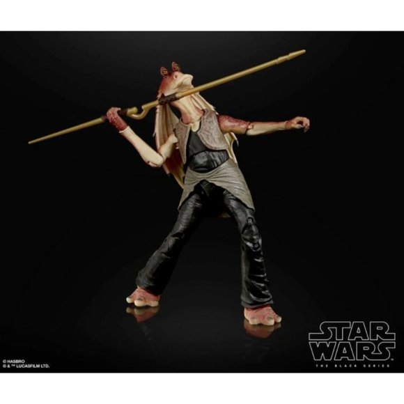 Star Wars Black Series Jar Jar Binks Action Figure The Phantom Menace - Picture 11 of 11